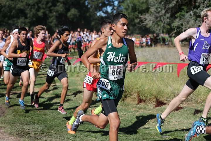 2015SIxcHSSeeded-049.JPG - 2015 Stanford Cross Country Invitational, September 26, Stanford Golf Course, Stanford, California.
